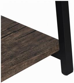 img 4 attached to Rack Brabix Loft SH-003, 5 shelves, material: metal, WxDxH: 60x35x150 cm, bog oak