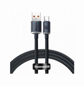 img 4 attached to Кабель Baseus Crystal Shine Series Fast Charging Data Cable (CAJY000501), USB - USB Type-C, 100W, 2 м, черный