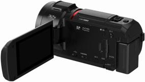 img 4 attached to 🎥 High-Quality Black Panasonic HC-VX1 Camcorder - Capture Moments with Precision and Clarity