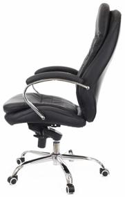 img 4 attached to Computer chair Everprof Valencia M for executive, upholstery: genuine leather, color: black leather