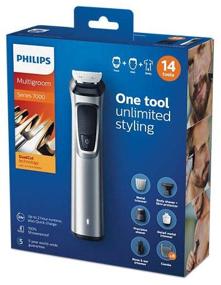 img 4 attached to Haircut set Philips MG7720 Series 7000, silver/black