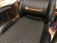 img 3 attached to Gaming chair COUGAR Armor One, on wheels, eco leather, black/orange [cu-armone] review by Adam Borkoski ᠌
