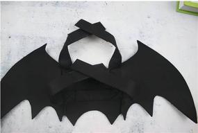 img 1 attached to 🦇 XINHAO Cat Halloween Costume: Bat Wing Costume for Pets, Puppy Collar Leads Cosplay, Halloween Party Decoration