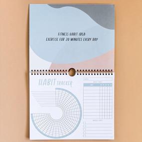 img 1 attached to Boost Productivity & Reach Your Goals With The Lamare Habit Tracker Calendar!