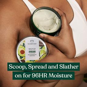 img 3 attached to Revitalize Your Skin With The Body Shop Avocado Body Butter - Ideal For Very Dry Skin And Vegan-Friendly, 6.4 OZ