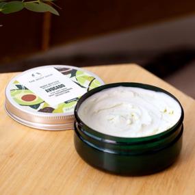 img 1 attached to Revitalize Your Skin With The Body Shop Avocado Body Butter - Ideal For Very Dry Skin And Vegan-Friendly, 6.4 OZ