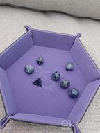 img 1 attached to Unique And Stylish Rose Quartz Polyhedral Dice Set For DND, MTG, And Home Decor review by Jennifer Collins