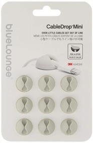 img 4 attached to Bluelounge CableDrop Mini White - 5/16-Inch Cable Management System For All Cables