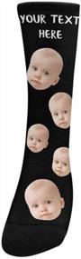 img 3 attached to Adorable Custom Photo Baby Pet Crew Socks For Men And Women