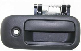 img 4 attached to 🔑 APDTY 94484 Passenger Side Sliding Door Handle With Keyhole (Fits 2003-2009 Chevorlet Express & GMC Savana 1500, 2500, 3500, Replaces 10359096, 25866275)