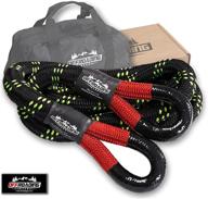 🚜 20'x7/8" kinetic recovery & tow rope (28,600 lbs) - offroading gear with elastic snatch strap, heavy duty loops, ideal for trucks, atvs, and jeeps логотип