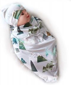 img 4 attached to Experience The Beauty Of TANOFAR Mountains With Baby Swaddle Cocoon: Perfect For Newborns, Photography, And Hospital Photos