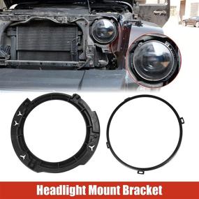 img 3 attached to AUTOHAUX Headlight Mounting Retaining 2007 2017