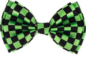 img 3 attached to 🎩 Men's Classic Formal Black Bowtie