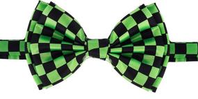 img 2 attached to 🎩 Men's Classic Formal Black Bowtie