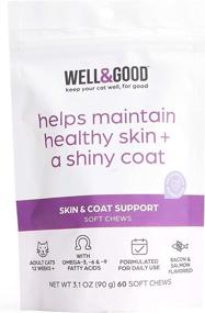 img 4 attached to Petco Brand - Well & Good Cat Chews for Skin & Coat Support, 3.1 oz.