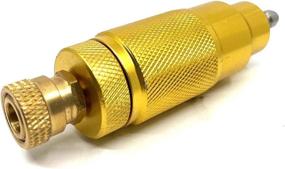 img 3 attached to Gurlleu 4500Psi 30Mpa High Pressure PCP Hand Pump Air Filter With Female And Male Quick Connect Water-Oil Separator (Gold)