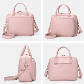 img 3 attached to JOSEKO Women Handbags Large Tote Shoulder Bag Purses And Handbags Fashion Ladies PU Leather Top Handle Satchel Crossbody Bags