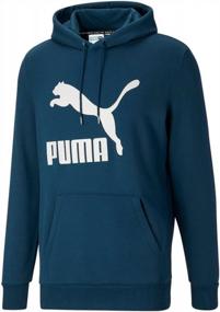 img 2 attached to PUMA Classics Fleece Hoodie Cotton Men's Clothing and Active