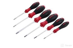 img 4 attached to Enhance Your Toolbox with the Wiha 36290 6-Piece Torx MagicSpring Screwdriver Set - Soft Finish Handles for Ultimate Comfort