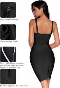 img 2 attached to Flaunt Your Curves In The Meilun Women'S Bandage Bodycon Dress - Perfect For Parties!