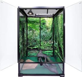 img 1 attached to Carolina Custom Cages Background 36Lx18Wx18H Reptiles & Amphibians ~ Terrariums