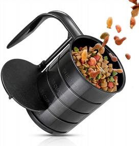img 4 attached to Measure Up With The Ultimate Dog Food Scoop - 4 Capacity Cups In 1 Easy-To-Use Measuring Tool