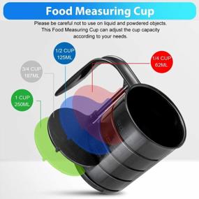 img 2 attached to Measure Up With The Ultimate Dog Food Scoop - 4 Capacity Cups In 1 Easy-To-Use Measuring Tool