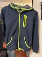 img 1 attached to M2C Cozy Full Zip Polar Fleece Hoodie Jacket for Boys review by Justin Abrams
