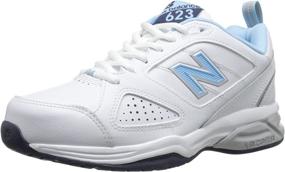 img 4 attached to Women's Athletic New Balance WX623V3 Comfort Training Shoes