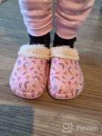 img 1 attached to Soft & Warm Kids' Slippers: Plush-Lined, Lightweight, Non-Slip Indoor/Outdoor Shoes for Boys & Girls review by Andre Motko