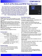 wireless compumatic xls 21 v2 time clock with pin entry and computime101 software - no monthly fees! logo