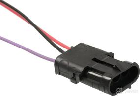 img 2 attached to 🔌 Michigan Motorsports TPI TBI 3-Wire Heated Oxygen O2 Sensor Harness Adapter - Compatible with Iroc