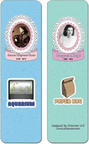 img 2 attached to 60-Pack Premium Quality Famous Female Inventors & Their Inventions Bookmarks - Perfect Gift For Kids, Teens, And Adults!