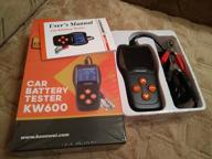 img 2 attached to Automotive Battery Tester Digital KONNWEI KW-600 review by Andrey Doykov ᠌