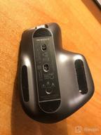 img 1 attached to 🖱️ Logitech MX Master Wireless Mouse: High-Precision Sensor, Easy-Switch up to 3 devices, Meteorite Black review by Chia Hao ᠌
