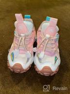 картинка 1 прикреплена к отзыву HOBIBEAR Kids Sneakers: Lightweight, Breathable Running Shoes For Boys & Girls With Hook And Loop Closure (Toddler/Little Kid/Big Kid) от Terry Murphy