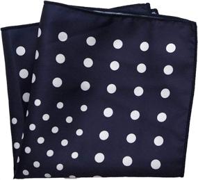 img 3 attached to Pocket Squares Cotton Stripe Elegant Men's Accessories - Handkerchiefs