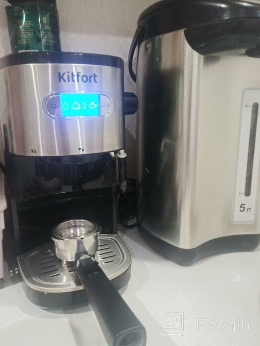 img 1 attached to Coffeemaker Kitfort KT-740, black review by Celina Celi ᠌