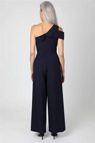 img 1 attached to 👗 Get the Perfect Look with Marina Women's Blouson Chiffon Jumpsuit at Jumpsuits, Rompers & Overalls