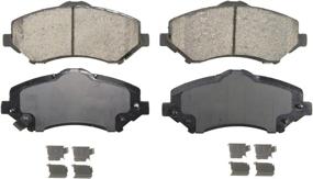 img 4 attached to Wagner QuickStop ZD1273 Ceramic Brake Pads