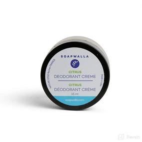 img 2 attached to 🍊 Citrus Scented Organic Travel Size Deodorant by Soapwalla