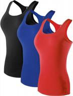 3 pack dry fit compression tank tops for women by magnivt logo