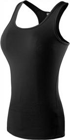 img 3 attached to 3 Pack Dry Fit Compression Tank Tops For Women By MAGNIVT