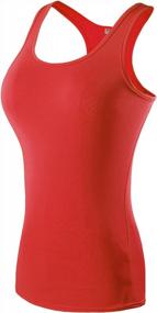 img 1 attached to 3 Pack Dry Fit Compression Tank Tops For Women By MAGNIVT
