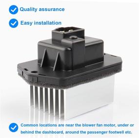 img 2 attached to 🔧 HVAC Blower Motor Resistor 79330SDGW51 for Honda Acura - Accord 2003-2012, Civic 2001-2011, CRV 2002-2011, Element 2003-2011, Odyssey 2005-2013, TSX, Pilot 2009-2015, MDX RDX 2007-2012, and More