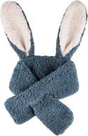 surblue rabbit cashmere animal autumn girls' accessories : cold weather logo
