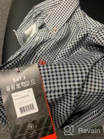 img 5 attached to Ariat Solid Shirt 2XL T 👕 Silver: Премиальная мужская одежда для стиля и комфорта