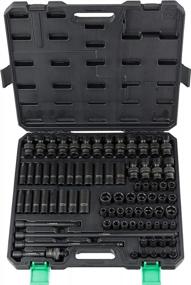 img 4 attached to Maximize Your Socket Collection With Amazon Brand Denali 80-Piece Impact Socket Set - SAE And Metric Sizes, Including Star And Inverted Star With Convenient Carrying Case