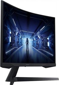 img 3 attached to Samsung Odyssey 27" Curved Gaming Monitor with FreeSync, QHD 2560x1440P Display and Adaptive Sync Technology